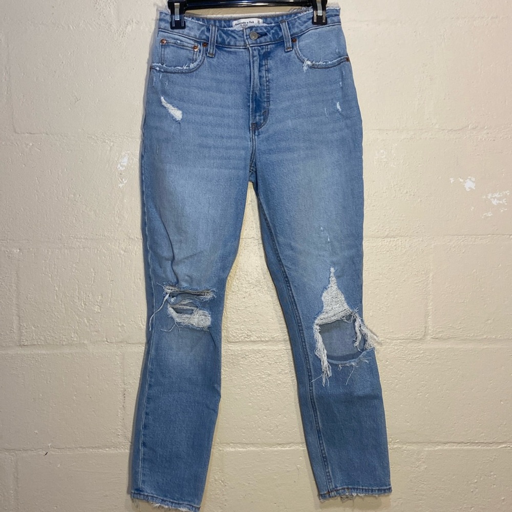 Abercrombie & Fitch The Skinny High Rise Curve Love Size 4R 27
